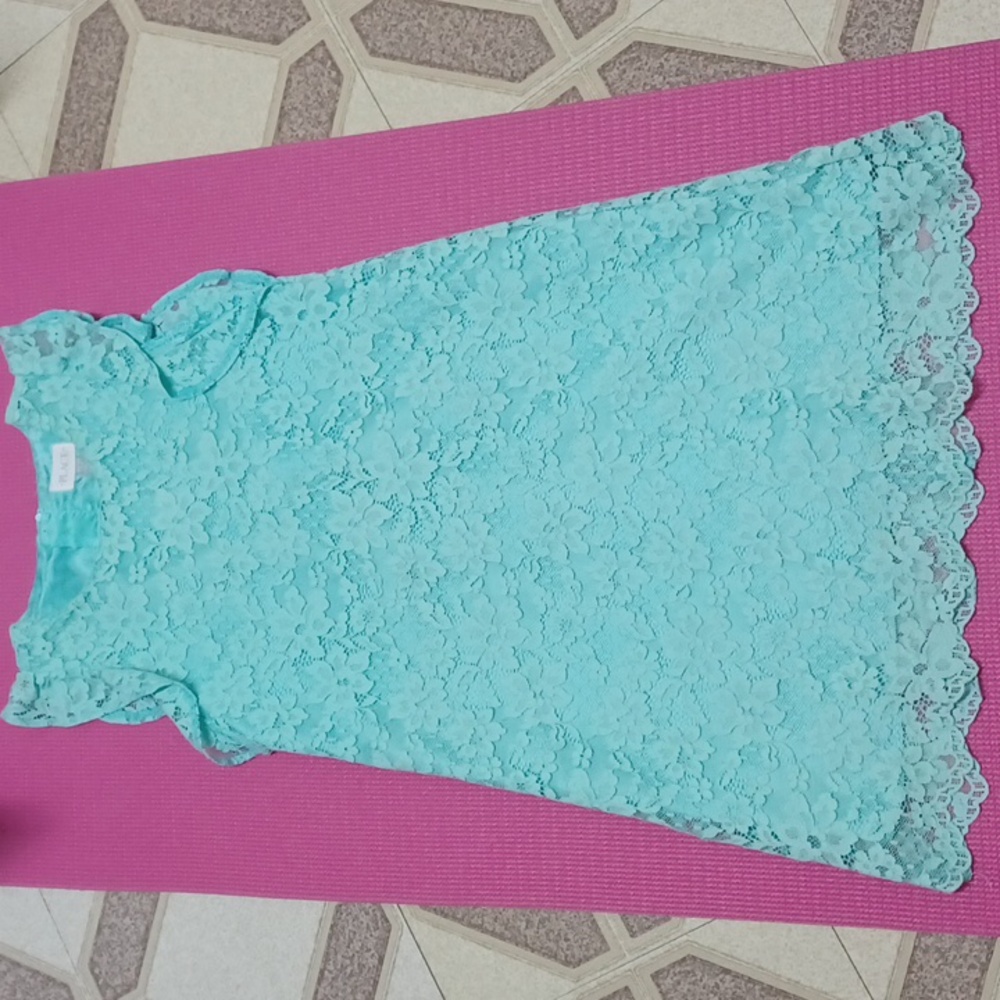 Children's place blue lace dress 👗 Size 10